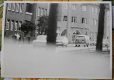 Foto 1968 VW Bulli T2 furgone binari 2 da treno vintage AD