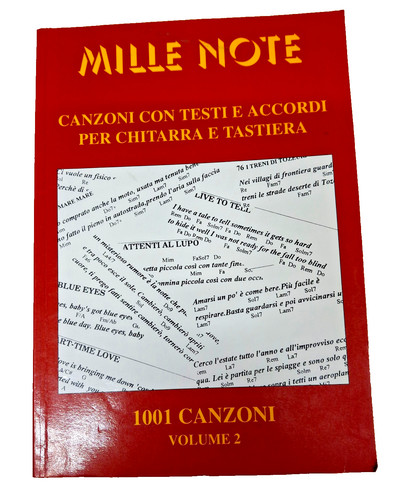 Canzoniere mille note - canzoniere,