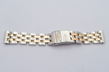 Breitling Pilota Bracciale 20MM 358D Acciaio/Oro Lucido Oro Rosa