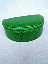 PORTAGIOIE DA VIAGGIO IN PELLE VERDE