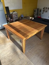 TAVOLO IN LEGNO MASSELLO CON PROLUNGA