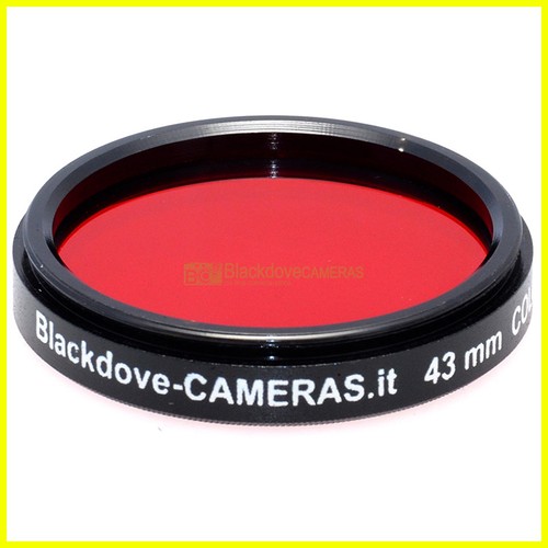 Filtro fotografico rosso - rosso, 43mm