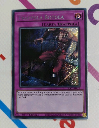 Trappola botola - yu-gi-oh,