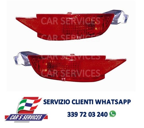 Coppia retronebbia - dx+sx,