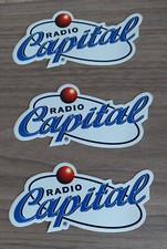 adesivo Radio Capital 11,5 x 6