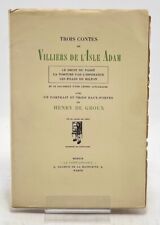 DE GROUX. VILLIERS DE L’ISLE