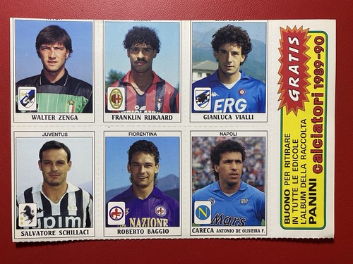 Calciatori 1989 foglio - calciatori, 6