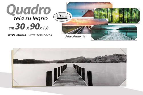 Quadro stampa tela canvas - su,