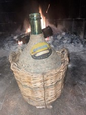Damigiana vetro vintage - vetro,