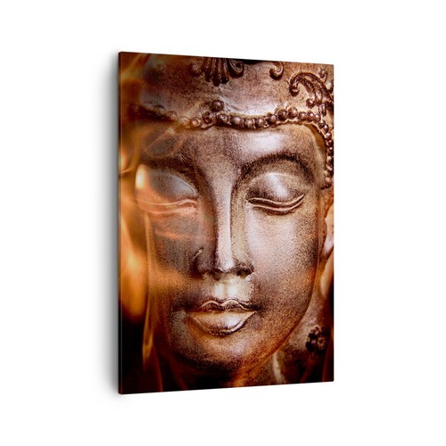 Quadro tela 50x70cm buddha - tela,