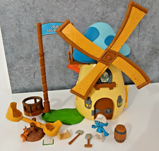 Playset Il Mulino dei Puffi Vintage Completo di Accessori Raro