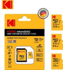 Scheda di memoria Kodak micro SD 4K memory card 32 GB 64 GB 128 GB cellulare drone fotocamera