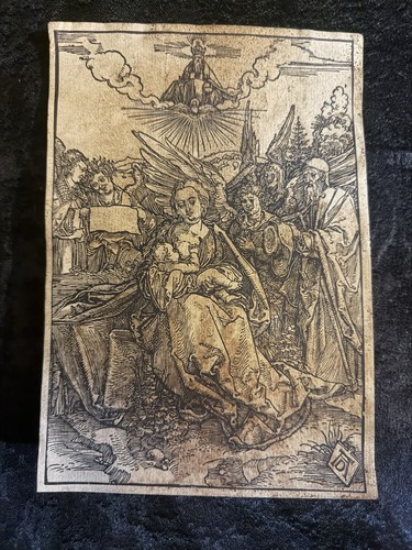Antica xilografia albrecht - di,
