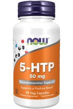 5-HTP 50 mg 90 capsule vegetali Now Foods
