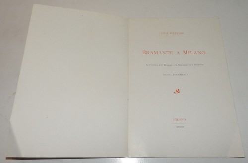 Luca beltrami bramante - luca,