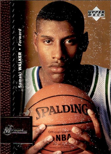 Card nba samaki walker - nba, 1997