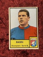 MIRA 1965-66 IL PALLONE: FIGURINA OTTIMA BASSI GENOA