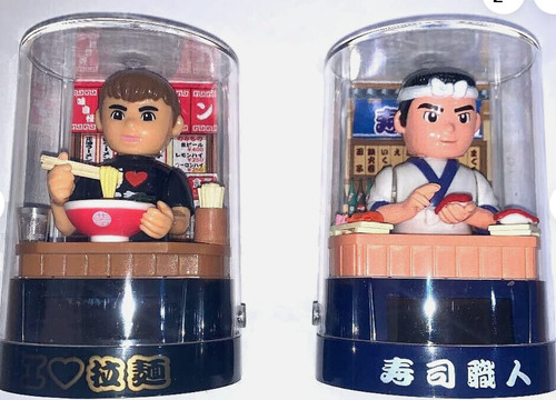 Set figure ramen eating man - set,