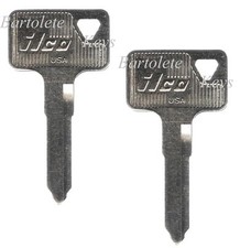 2 Replacement Key Blank Fits