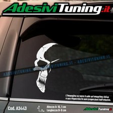 Adesivo Teschio Skull in ombra