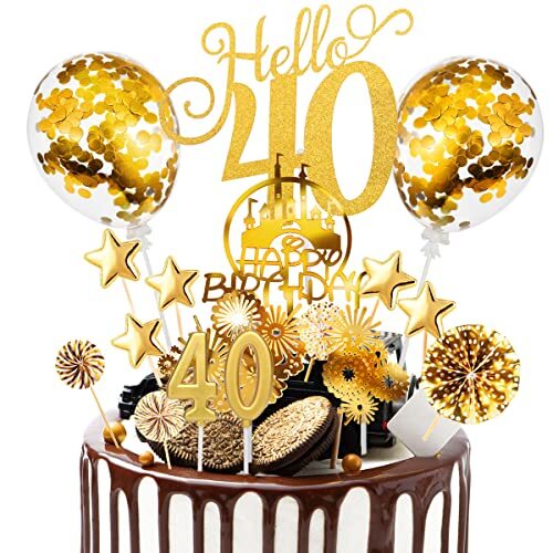 Decorazioni torta compleanno - decorazioni,