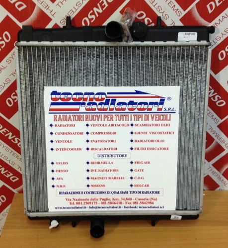 Radiatore motore peugeot 206 - radiatore,