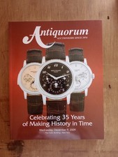 OROLOGI IMPORTANTI ORO RARITÀ CATALOGO ASTA ANTIQUORUM 2009 CELEBRATING