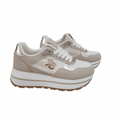 Sneakers donna beige - da,