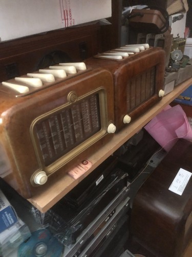 Coppia radio valvole - radio,