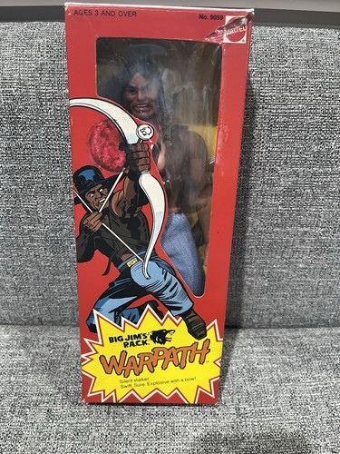 Big jim mattel warpath mib - big,