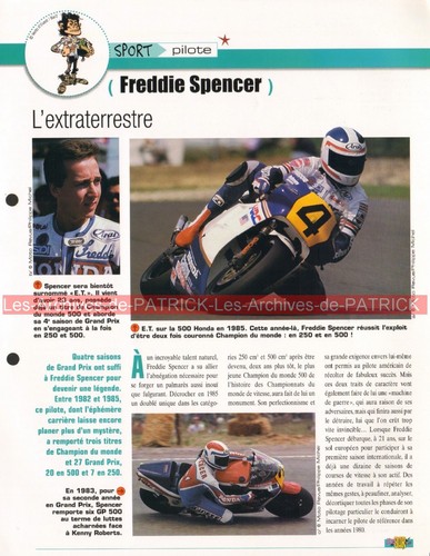 Freddie spencer pilote grand - freddie, :