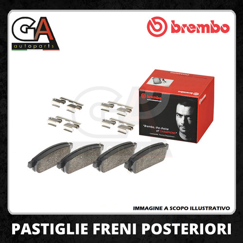 Pastiglie freno ruota - pastiglie,