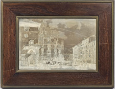 VECCHIA MILANO Incisione su