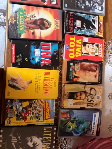 Set vhs per collezionisti rare - set,