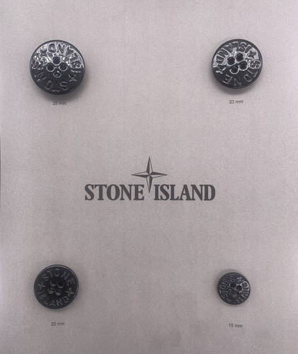Bottoni metallo stone - bottoni,