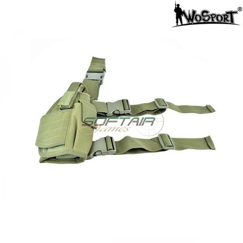 Fondina cosciale olive drab - fondina,