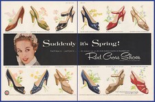 Vintage 1955 RED CROSS Shoes