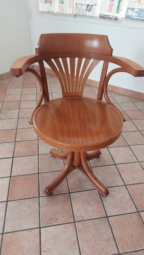 Sedia thonet girevole - sedia,