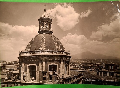 Sicilia catania cartolina - sicilia,