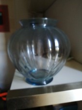 vaso murano vintage blu