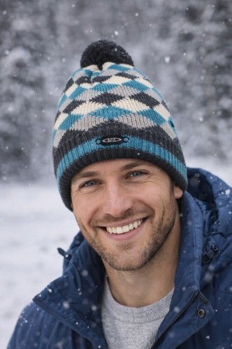 Cappello misto lana merino - misto,