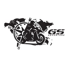 2 Adesivi Bmw GS Adventure