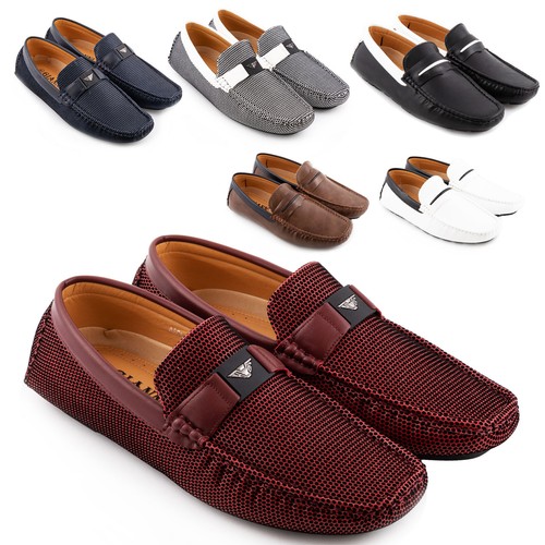 Scarpe uomo college mocassini