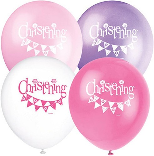 Palloncini battesimo bambina
