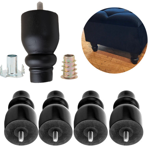 Gambe per mobili legno - gambe, in