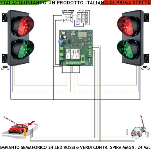 Semaforo impianto vac 2 - 24,