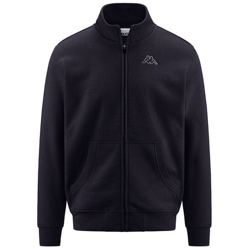 Kappa felpa con zip uomo - kappa,