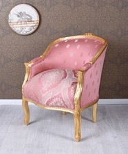 Sedia Barocco Poltrona Oro