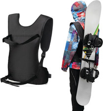 Borsa Snowboard Zaino Gilet per Attrezzature per Adulti Supporto Imbottito Con S