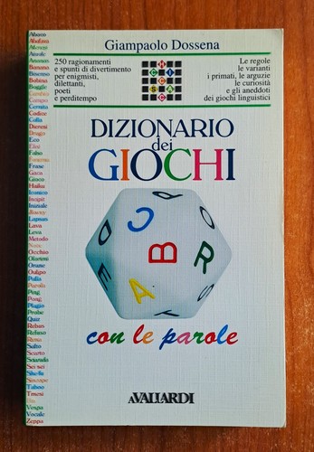 Dizionario dei giochi con - dizionario,
